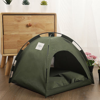 Cooling Pet Tent Bed with Cushion